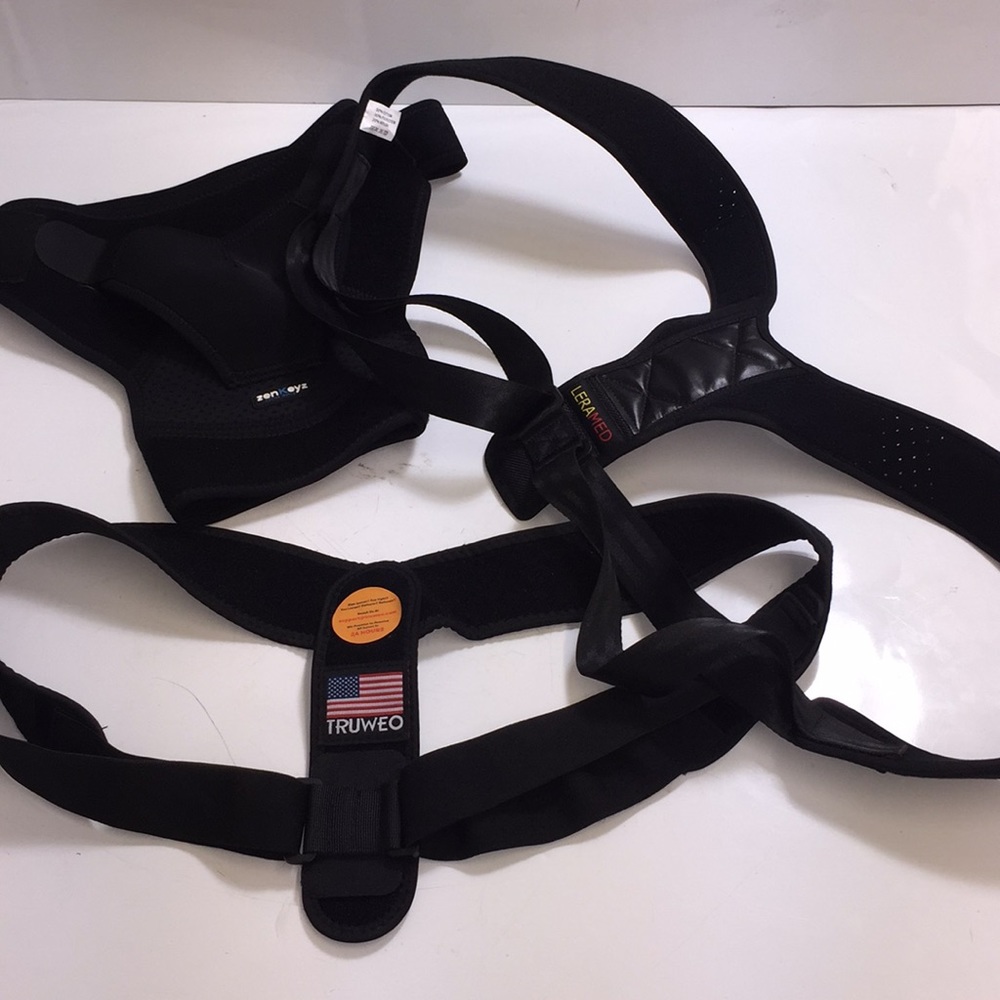 COPY - lot of 3 braces two back and one more